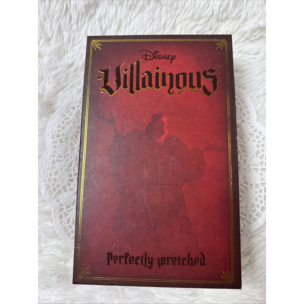 Disney Villainous Perfectly Wretched Ravensburger Board Game Open Box Cards Seal